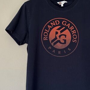 Roland Garros Blue Short Sleeve Tee